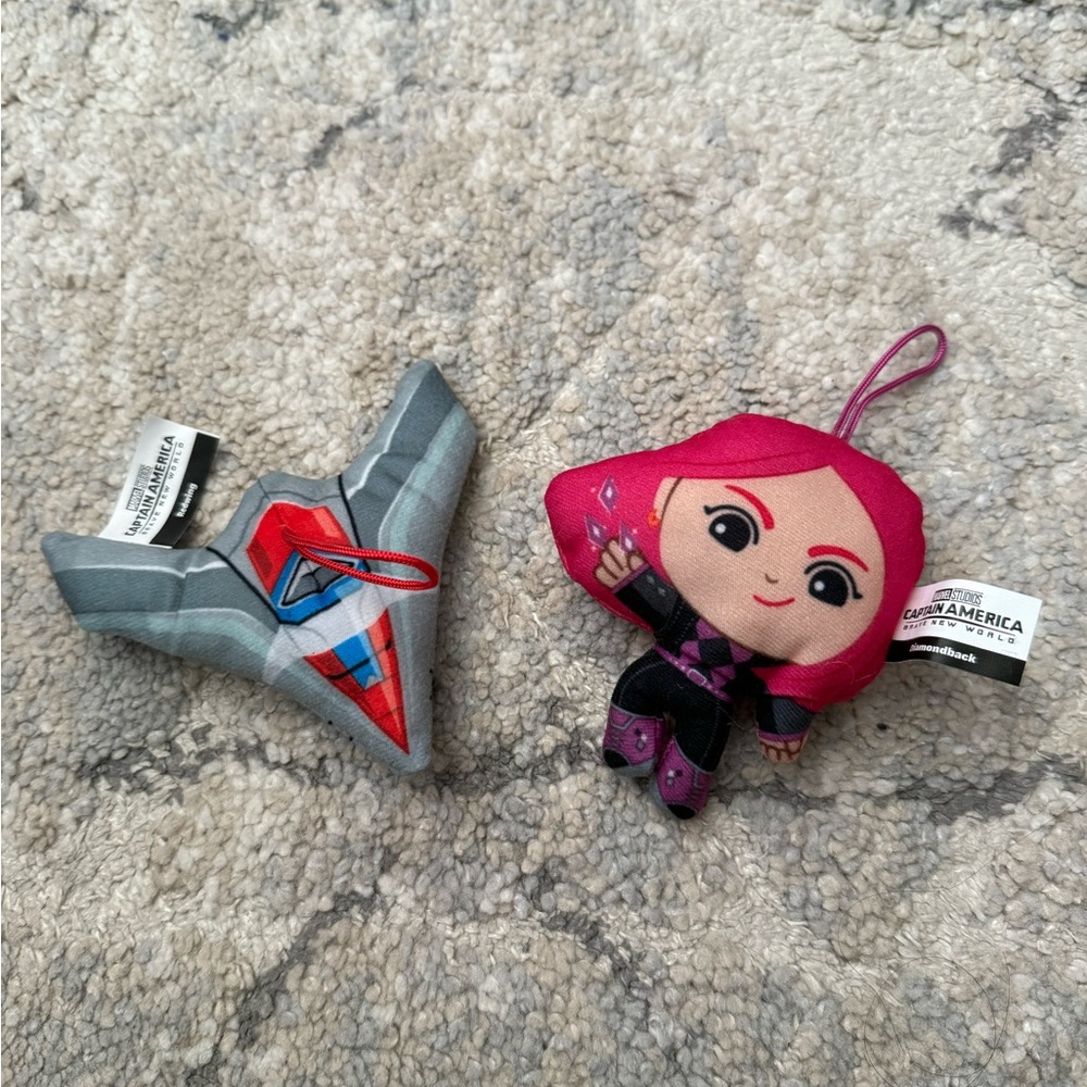 McDonalds Captain America Kids plushies